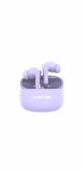 Bezdrátová stereo sluchátka True Wireless OnGo 9 fialová
