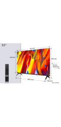 TCL 32V5C SMART TV 32" QLED/FHD/Direct LED/2xHDMI/USB/LAN/ANDROID
