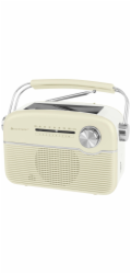 Soundmaster FM RÁDIO TR480BE s 0,3Wp, 3W SOLÁRNÍM PANELEM, Li-Ion BATERII