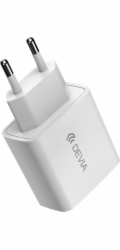 Deví síťová nabíječka Rocket series PD Quick Charger 20W - White