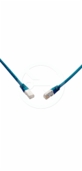 SOLARIX 10G patch kabel CAT6A SFTP LSOH 0,5m,modrý