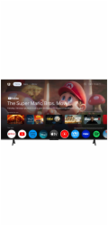 TCL 75T69C SMART TV 75" QLED/4K UHD/Direct LED/3xHDMI/2xUSB/LAN/GoogleTV