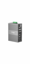 Switch TP-Link IES206G průmyslový, 2x SFP combo, 4x GLan, DIN, Omáda SDN