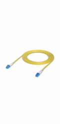 Ubiquiti UniFi - Patch kabel - jednoduchý režim LC/UPC (M) do jednoduchý režim LC/UPC (M) - 15 m - 2 mm - optické vlákno - duplex - OS2 - neobsahuje halogen, vnitřní - žlutá