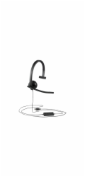 Logitech H570e - Náhlavní souprava - náhlavní - kabelové - USB-C - certifikováno pro Microsoft Teams