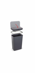 Lamart LT8108 Bezdotykový odpadkový koš SENSOR 50l