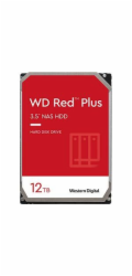 QNAP WD, HDD, Red Plus, SATA III, 3.5-inch, 12TB, WD120EFGX