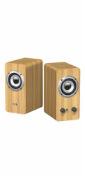 GENIUS repro SP-HF400 Pine Wood/ 2.0/ 10W/ dřevěné/ barva světlé dřevo