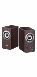 GENIUS repro SP-HF400 Dark Brown/ 2.0/ 10W/ dřevěné/ barva tmavé dřevo