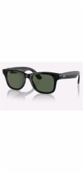 MG Ray-Ban Meta Wayfarer (Standard)  - Shiny Black / Green