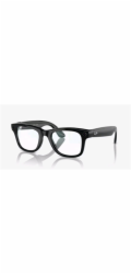 MG Ray-Ban Meta Wayfarer (Standard) - Clear - Shiny Black