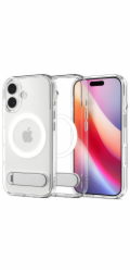 Spigen Ultra Hybrid S MagSafe, clear white - iPhone 17