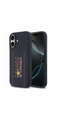 Red Bull Silicone Vertical Logo MagSafe Zadný Kryt pre iPhone 17 modrý