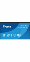 iiyama ProLite LH5075UHS-B2AG - 50" Trída úhloprícky (49.5" zobrazitelný) displej LCD s LED podsvícením - digital signage - s vestavený prehrávac médií, SDM Slot PC - 4K UHD (2160p) 3840 x 2160 - cern