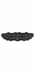 White Shark KP-011 Cumulus Cloudy Keyboard Wrist Rest Black