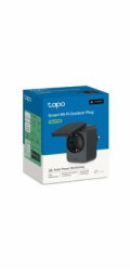 TP-Link Tapo P410M venkovní chytrá WiFi mini zásuvka (3680W,16A,2,4 GHz,BT,IP54,Matter certified)