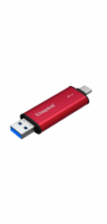 Kingston Dual Portable/2TB/SSD/Externí/Červená/5R