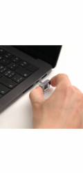 Adam Elementsi iKlips S USB-C Nano Touch Fingerprint SSD 256GB - Gray
