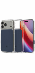 Spigen Pouzdro Ultra Hybrid T-Mag MagSafe pro Apple iPhone 17 Pro Max, matně modré