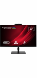 ViewSonic VG2741V-2K 27" QHD SuperClear® IPS/120Hz/ HDMI, DP, 5MP Webcam, microphone, USB, USB-C 15W, repro