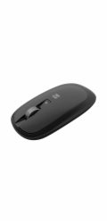 Myš bezdrátová Natec LARK/Kancelářská/Blue Sense/4 000 DPI/USB+BT/Černá