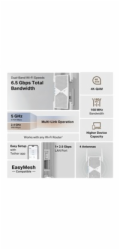 TP-Link RE405BE EasyMesh WiFi7 Extender/Repeater (BE6500,2,4GHz/5GHz,1x2,5GbELAN)