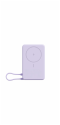 XIAOMI PowerBank Magnetic 10000 se stojánkem fialová