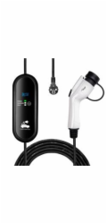 Akyga AK-EC-23 nabíječka pro elektromobily, GB/T, 1-fázová 16A, 3,8kW, IP54, samec