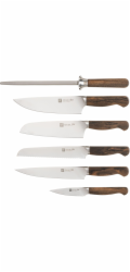 Zwilling 1731 Knife Block Set 7-Pc Brown