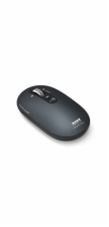 PORT CONNECT Pure MAC, bezdrátová dobíjecí myš, Bluetooth, FreeWheel, 3200 DPI, tmavě šedá