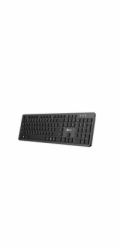 C-TECH klávesnice KB-115 bezdrátová 2.4Ghz USB, slim, CZ/SK, černá