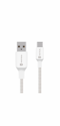 Tactical Stitch Thread Cable USB-A/USB-C 1m White