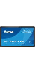 iiyama ProLite TW2223AS-B3P - Android PC - dotykový panel PC 1 RK3399 - RAM 2 GB - SSD - eMMC 16 GB - Cortex-A72 + A53 - Bluetooth 5.2, Gigabit Ethernet - Android 12 - monitor: LED 21.5" 1920 x 1080 (