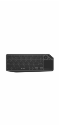 Bezdrátová klávesnice pro Smart TV Natec TURBOT 2/USB+BT/US/Černá