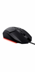 Trust GXT 121 Felox+/Herní/Optická/Pro praváky/10 000 DPI/Drátové USB-A/Černá