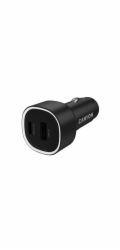 CANYON car charger OnDrive 48 PD 48W USB-A+USB-C Black