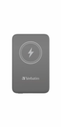 VERBATIM Powerbanka Charge  n  Go, Magnetická, 10000 mAh, USB-C, Šedá