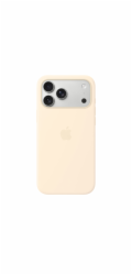 Apple Silikonový kryt s MagSafe pro iPhone 17 Pro Max - Vanilkový