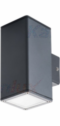 Kanlux Kanlux Gori 29001 nástěnná lampa venkovní nástěnná lampa 2x35W GU10 antracitová