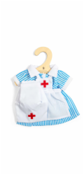 Bigjigs Toys Šaty zdravotní sestřičky pro panenku 28 cm