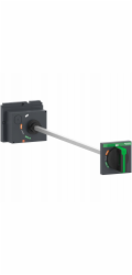 Schneider Electric Forlanget drejegreb, ComPacT NSX 100/160/250, sort greb, aksellangde 185 až 600 mm, IP55