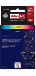 Activejet Inkoust AH-78N (náhradní inkoust HP 78 C6578D; Supreme; 47 ml; barevný)