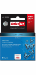 Activejet Inkoust AE-805N (náhrada za Epson T0805; Supreme; 13,5 ml; světle modrý)