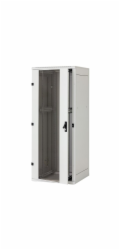 Rack Triton 19   stojanový 27U/ 600x600 prosklené dveře, šedý