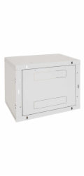 Rack Triton 19" jednodílný 6U/400mm plechové dveře, šedý