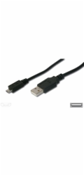 PremiumCord Kabel micro USB 2.0, A-B 0,5m