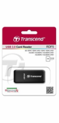 TRANSCEND Card Reader F5, USB 3.0, Black