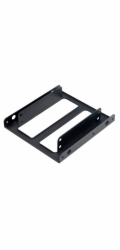 AKASA montážní kit  pro 2,5" HDD do 3,5" pozice, 2x 2,5" HDD/SSD, černý
