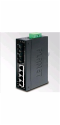 Planet ISW-621 Průmyslový Switch 4x 10/100M + 2x 100M MM SC, -10~+60°C, 48VDC, DIN