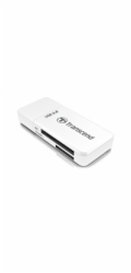 TRANSCEND Card Reader F5, USB 3.0, White
